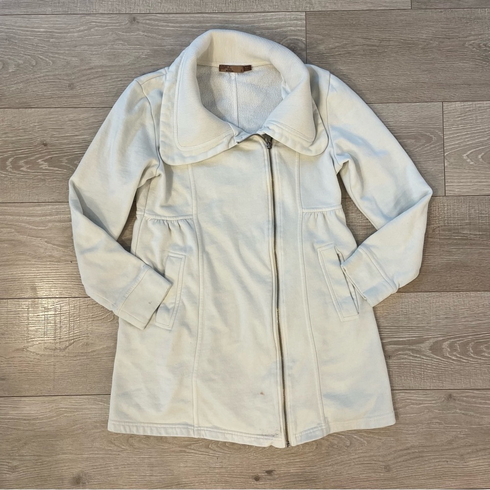 Prana  Y2K Women's Light Cream Trench Coat